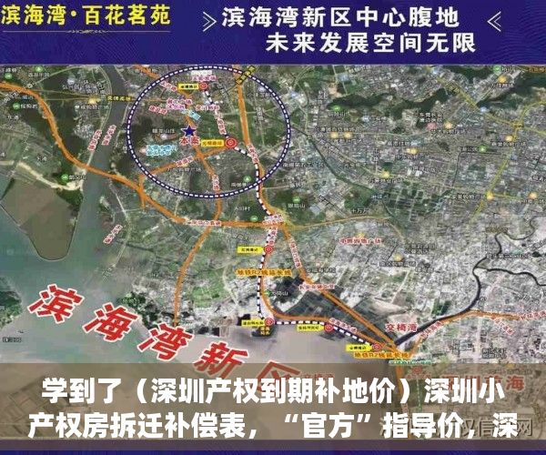 学到了（深圳产权到期补地价）深圳小产权房拆迁补偿表，“官方”指导价，深圳最新小产权房补偿，
