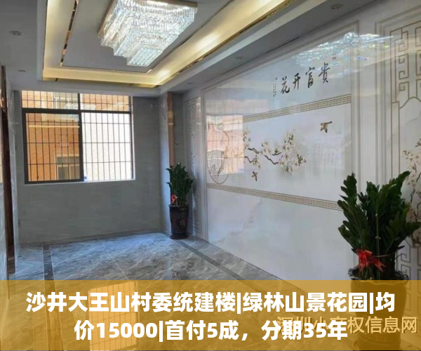 沙井大王山村委统建楼|绿林山景花园|均价15000|首付5成，分期35年
