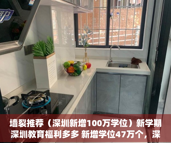 墙裂推荐（深圳新增100万学位）新学期深圳教育福利多多 新增学位47万个，深圳各区学位，