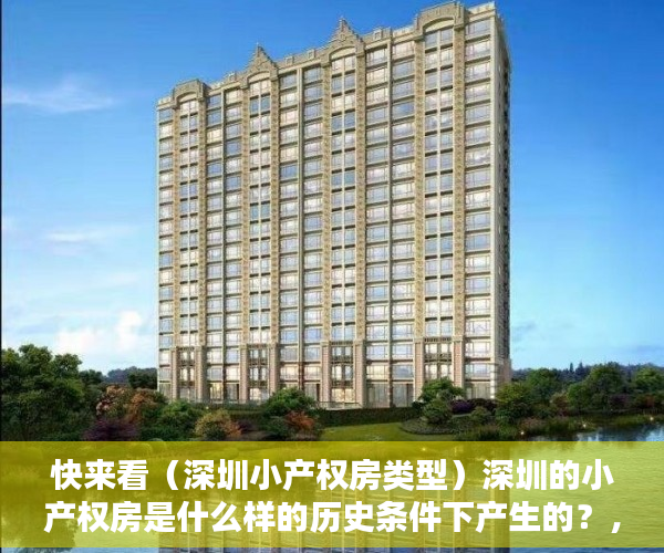 快来看（深圳小产权房类型）深圳的小产权房是什么样的历史条件下产生的？，深圳小产权房问题，