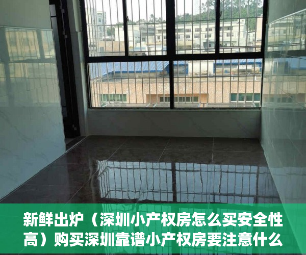 新鲜出炉（深圳小产权房怎么买安全性高）购买深圳靠谱小产权房要注意什么，买深圳小产权房注意事项，