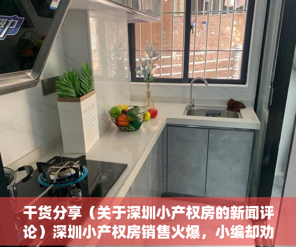 干货分享（关于深圳小产权房的新闻评论）深圳小产权房销售火爆，小编却劝朋友别炒，结果呢？，央视曝光深圳小产权房，