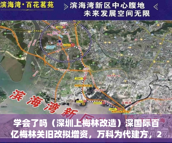 学会了吗（深圳上梅林改造）深国际百亿梅林关旧改拟增资，万科为代建方，2019深圳梅林片区旧改，